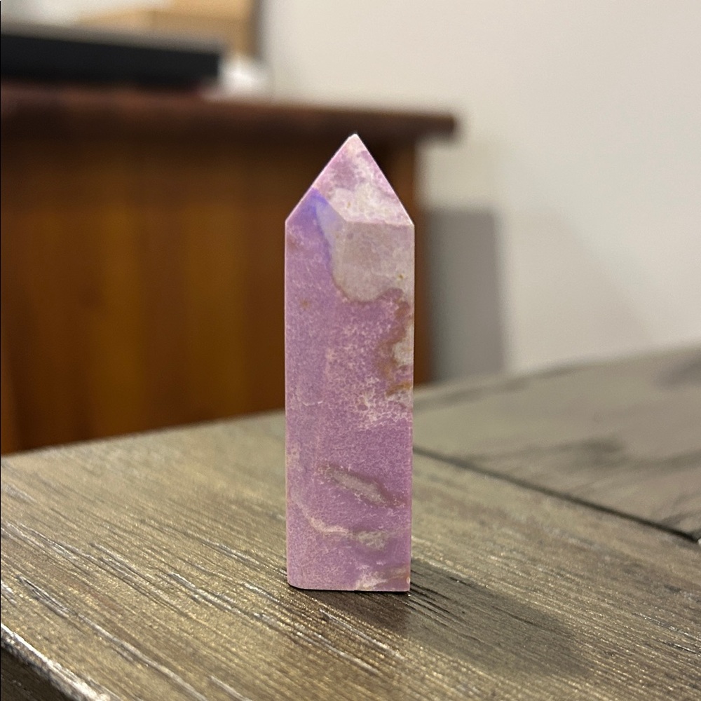 Rare Phosphosiderite decorative stone tower - Decorative Obelisk - Picture 5 of 7